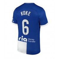 Fotbalové Dres Atletico Madrid Koke #6 Venkovní 2023-24 Krátký Rukáv